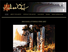 Tablet Screenshot of otooleart.com